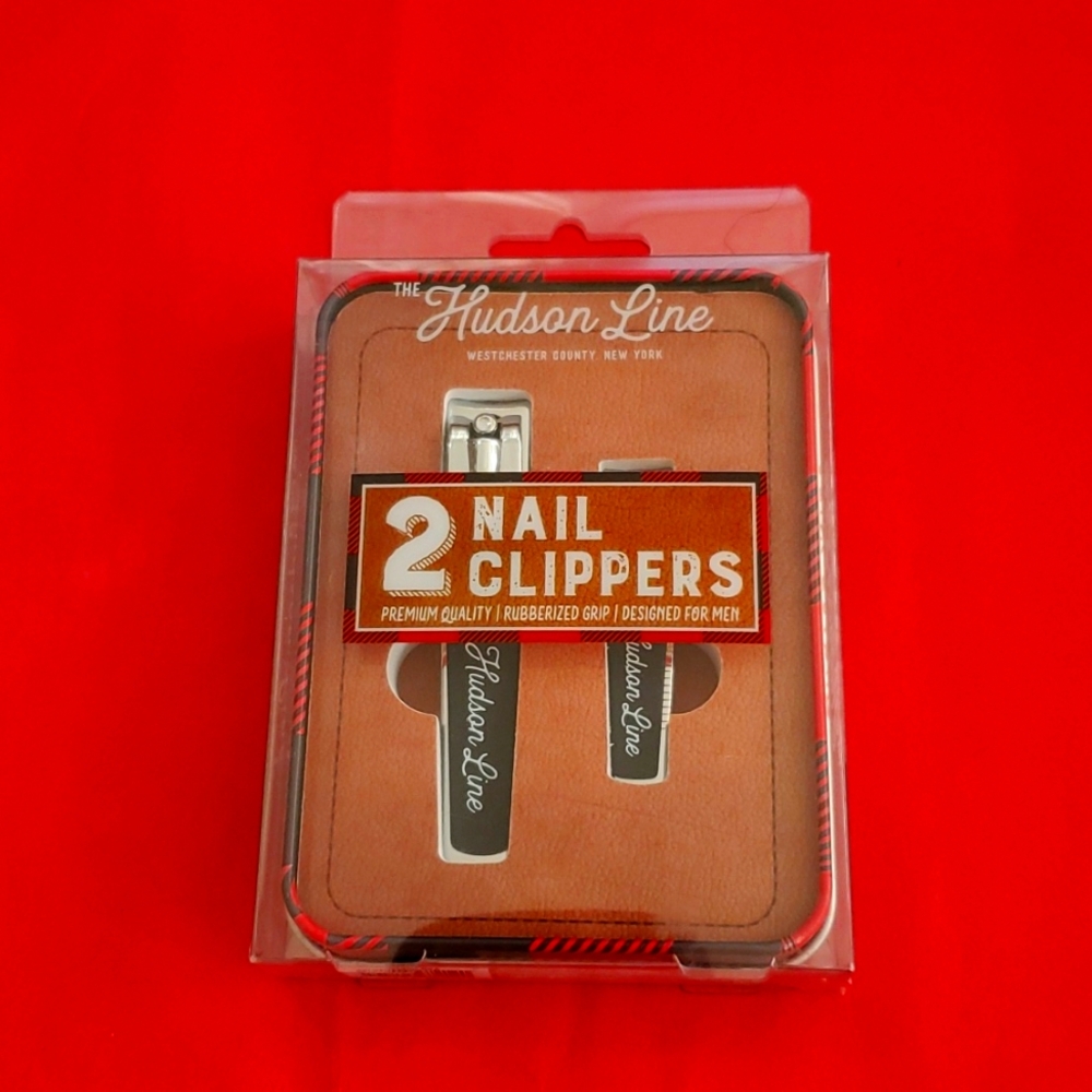 NIB: THE HUDSON LINE 2-PIECE NAIL CLIPPERS (MEN)